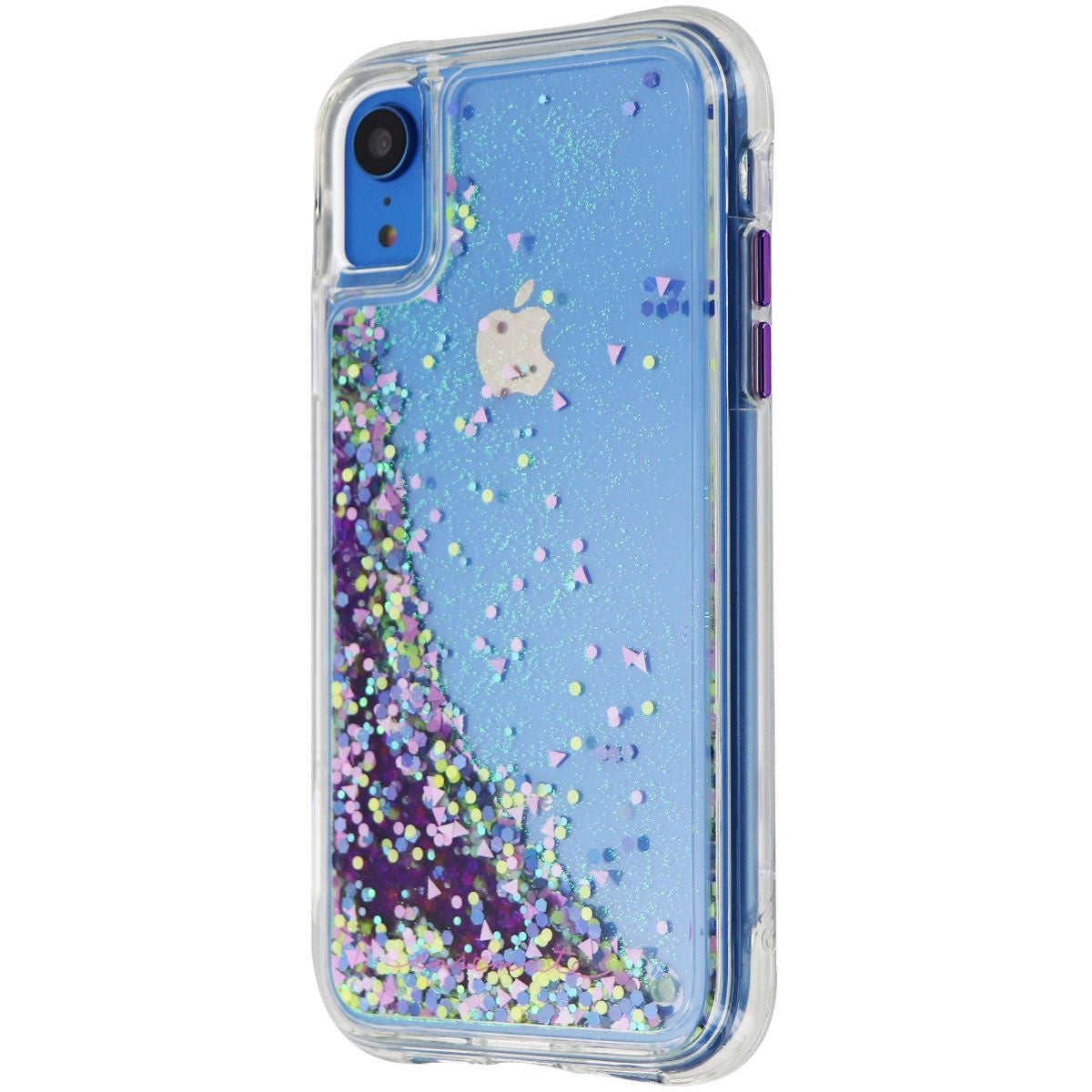 Case-Mate Waterfall Glow Series Case for Apple iPhone XR - Clear / Purple Glow