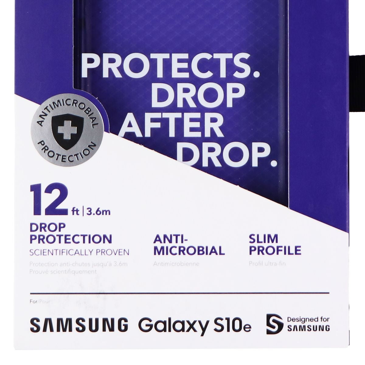 Tech21 Evo Check case for Samsung Galaxy S10e - Ultra Violet