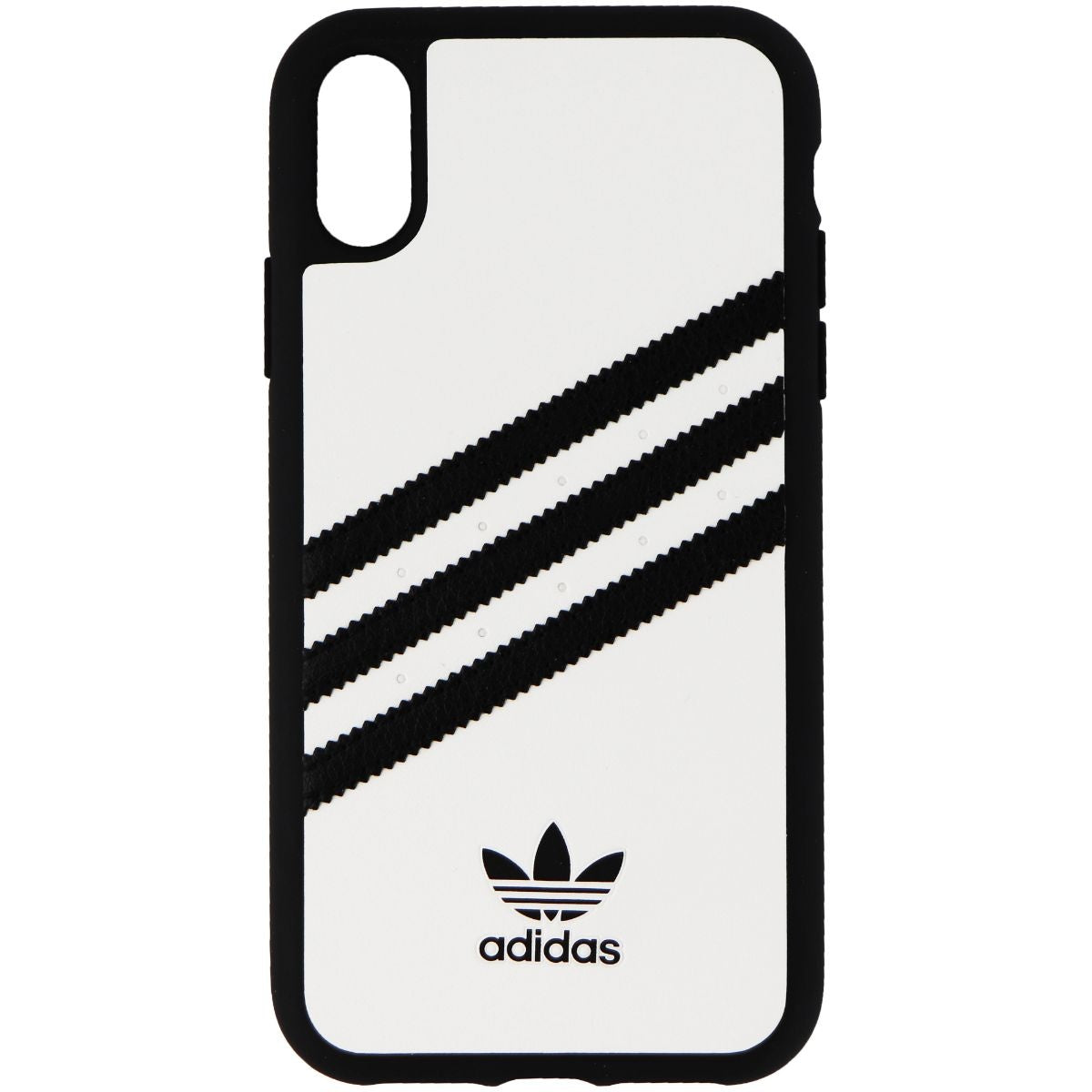 Adidas Originals Samba Snap Case for iPhone XR - White w/ Black Stripes