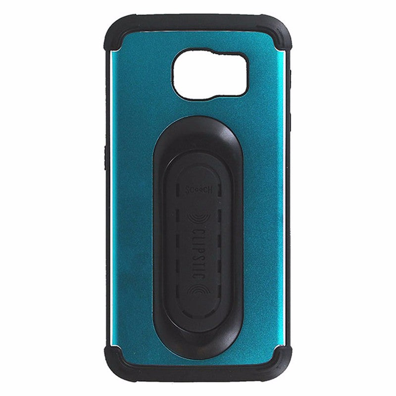Scooch Clipstic Pro 4 in 1 Hardshell Case for Samsung Galaxy S6 - Turquoise Blue